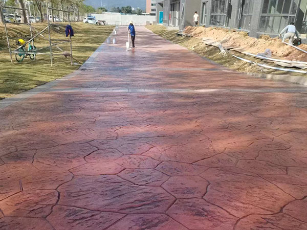 廣州南沙壓印壓花路面 廣州南沙壓印壓花路面